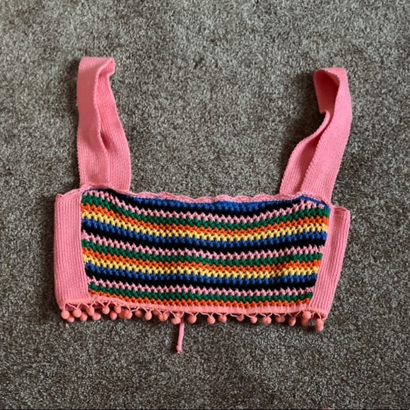 Pink multicolored crochet set! - Picture 1 of 2